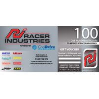 Racer Industries $100 Gift Voucher