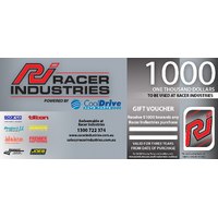 Racer Industries $1000 Gift Voucher