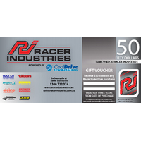 Racer Industries $50 Gift Voucher