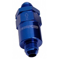 Aeroflow Billet Fuel Filter -8AN - Blue