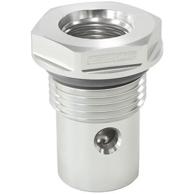 Aeroflow -12ORB to -8ORB Roll Over Valve Silver t/s AF Cells