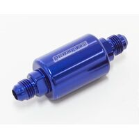 Aeroflow Billet Inline Fuel Filter -8AN - Blue