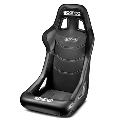 Sparco Sprint + SKY (Vinyl) in Black