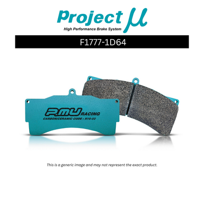 Project Mu Brake Pads - F1777-1D64-V8SC (Race Applications)