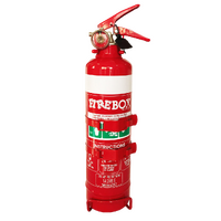 1.0KG DCP Fire Extinguisher w/ Nozzle & Brackets