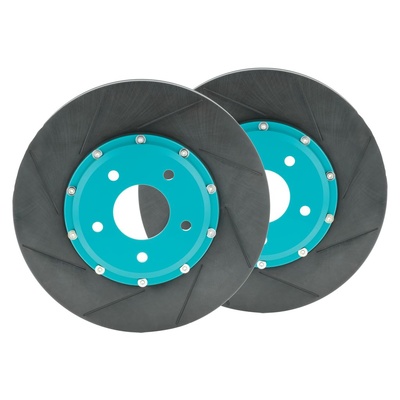 Project Mu SCR-PRO 2-Piece Brake Rotors - Mitsubishi Evo 5-9 (Front)