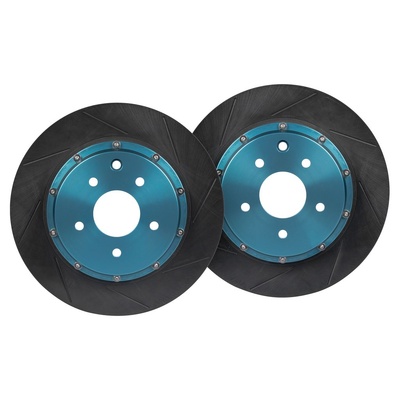 Project Mu SCR-PRO 2 Piece Brake Rotors  - R34 Skyline GT-R Nur Spec II (Rear)