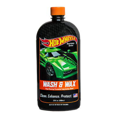 Hot Wheels Wash & Wax 590mL with Carnauba Americana Series