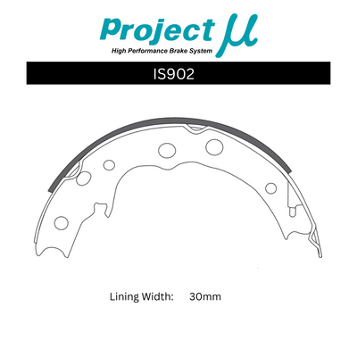 Project Mu Hand Brake Shoe - IS902 (D1 Drift Shoes)