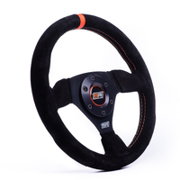 Flat Suede Steering Wheel