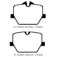 Project Mu Brake Pads - Z625 (Club Racer)