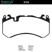 Project Mu Brake Pads - Z733 (Club Racer)